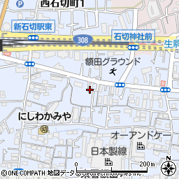 有限会社岩田産業周辺の地図