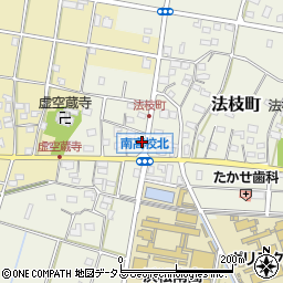 静岡県浜松市中央区法枝町572周辺の地図