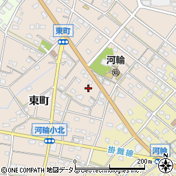 静岡県浜松市中央区東町357周辺の地図