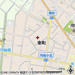 静岡県浜松市中央区東町421周辺の地図