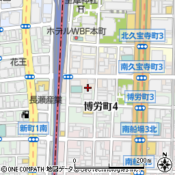 ふくろうＰＡＲＫＩＮＧ南久宝寺町駐車場周辺の地図