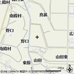 愛知県豊橋市杉山町真菰周辺の地図