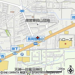 岡山県岡山市中区長岡335-4周辺の地図