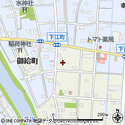 静岡県浜松市中央区御給町89周辺の地図