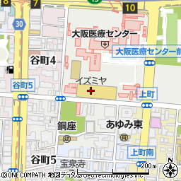 ドン・キホーテ法円坂店周辺の地図