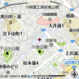 ディアコート神戸１周辺の地図
