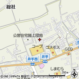 岡山県総社市総社1360-4周辺の地図