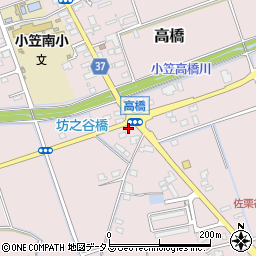 静岡県菊川市高橋3447周辺の地図