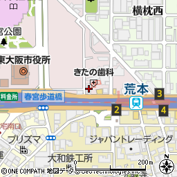 トリニティ東野周辺の地図