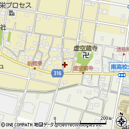 静岡県浜松市中央区新橋町1332周辺の地図