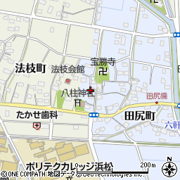 静岡県浜松市中央区田尻町284周辺の地図