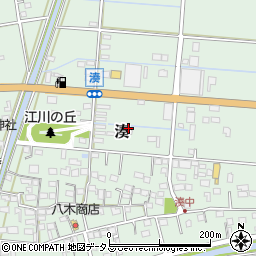 静岡県袋井市湊313周辺の地図