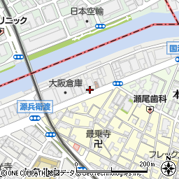 ダイドー株式会社　大阪支社周辺の地図