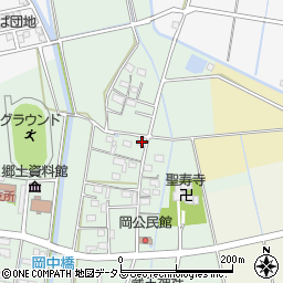 静岡県磐田市岡314-1周辺の地図