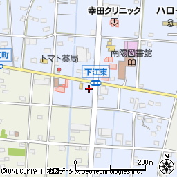 静岡県浜松市中央区下江町571周辺の地図