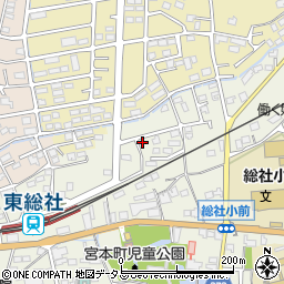 岡山県総社市総社2548周辺の地図
