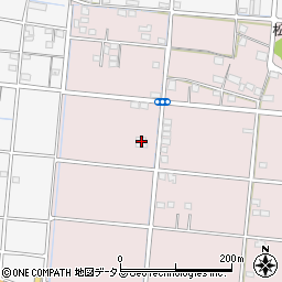 静岡県浜松市中央区倉松町1571周辺の地図