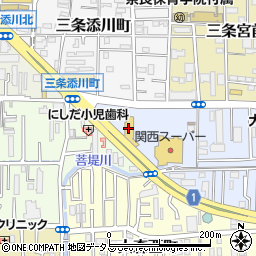 日産サティオ奈良奈良支店周辺の地図