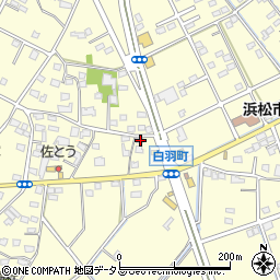 静岡県浜松市中央区白羽町786周辺の地図