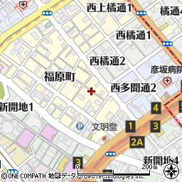 akippa 『福原駐車場』周辺の地図