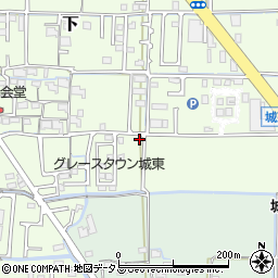 岡山県岡山市中区下58周辺の地図