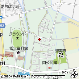 静岡県磐田市岡312周辺の地図