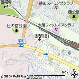 益田地区タクシー共同組合周辺の地図