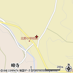 奈良県山辺郡山添村北野976周辺の地図
