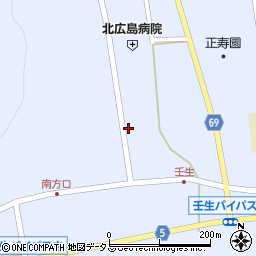敷田理容院周辺の地図