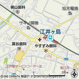 セブンイレブン明石江井ケ島駅前店周辺の地図
