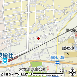 岡山県総社市総社2546-1周辺の地図