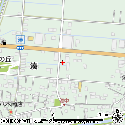 静岡県袋井市湊329周辺の地図