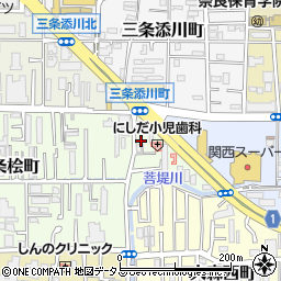 天丼・天ぷら本舗 さん天 奈良三条店周辺の地図