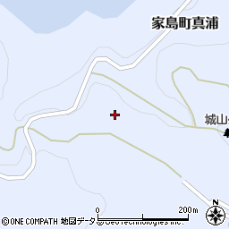 兵庫県姫路市家島町真浦856周辺の地図
