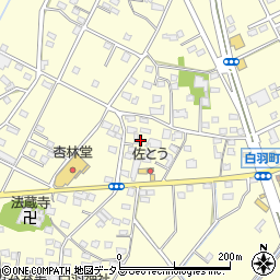 静岡県浜松市中央区白羽町752周辺の地図