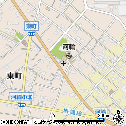 静岡県浜松市中央区東町243周辺の地図