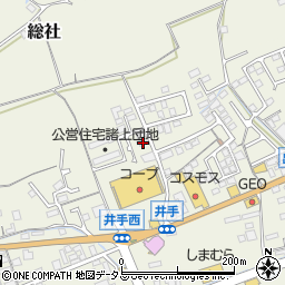 岡山県総社市総社1360-7周辺の地図