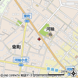 静岡県浜松市中央区東町361周辺の地図