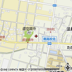 静岡県浜松市中央区法枝町584周辺の地図
