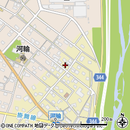 静岡県浜松市中央区河輪町37周辺の地図
