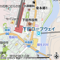 下田土地建物株式会社周辺の地図