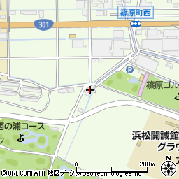 静岡県浜松市中央区篠原町25482周辺の地図