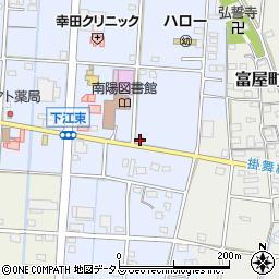 静岡県浜松市中央区下江町504周辺の地図
