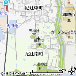 尼ケ辻ハイツ２号棟周辺の地図