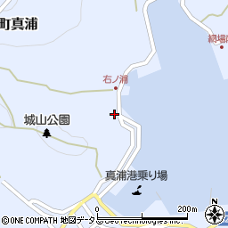 兵庫県姫路市家島町真浦449周辺の地図