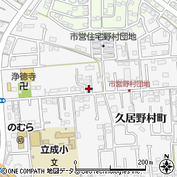 三重県津市久居野村町841-3周辺の地図