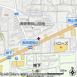 来来亭 東岡山店周辺の地図