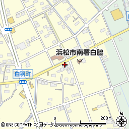 静岡県浜松市中央区白羽町599周辺の地図