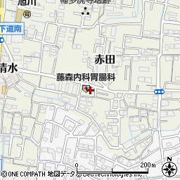藤森内科胃腸科医院周辺の地図