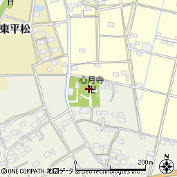 心月寺周辺の地図